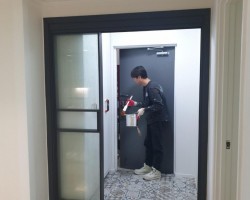 현관문 도장